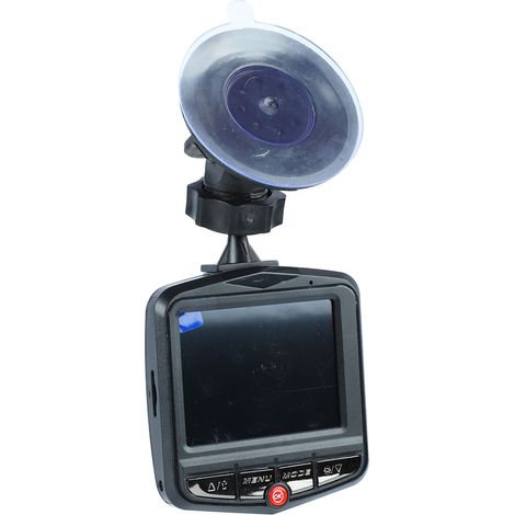 Caméra de tableau de bord 2,4 pouces Full HD 1080P, vision nocturne, stabilisation anti-tremblement, longue autonomie, enregistreur de conduite noir (1/5)