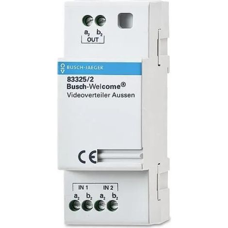 Busch-Jaeger 83325 2 Scatola bianca per telecamere