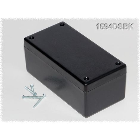 Hammond Electronics 1594DSBK Universal-Gehäuse 131 x 66 x 55 ABS Schwarz 1 St.