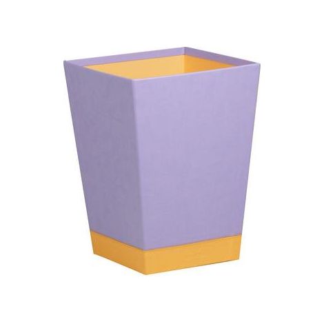Rhodia 318829C poubelle Carré Simili-cuir Orange, Violet