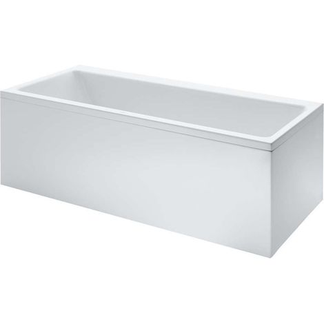Laufen Pro - Badewanne mit Fußgestell, Frontschürze rechts, 180x80 cm, weiß H2329560000001 (1/3)