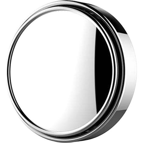 Mini miroir rond de voiture, 1 pièce, rétroviseur auxiliaire pour Angle mort, Rotation à 360 °, grand Angle convexe (1/5)