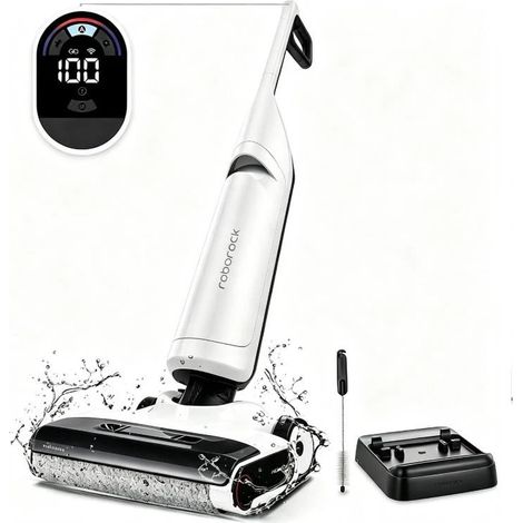 [GENERALÜBERHOLTES PRODUKT]Roborock Flexi Nass- & Trockensauger, 17000 Pa, 30 min Selbstreinigend, 55℃ Auto-Bürstentrocknung, 60℃ heißes Wasserwäsche, App-Anbindung (1/5)