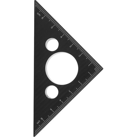 Verdickter 45-Grad-Dreieckwinkelmesser aus Aluminiumlegierung – Messwerkzeug für die Holzbearbeitung (1/5)