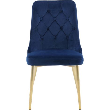 Velvet Deluxe Chaise de salle à manger (1/4)