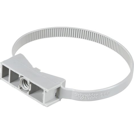Schneider Electric – Collier pour tuyau Mureva FIX ENN47960 – Instacable pour câbles Ø40-63 mm – Température de -40 à +85°C – 100 pièces