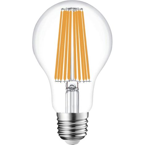 Alcapower - Ampoule LED E27 A67 18W 3280lm, angle 320, classe énerg. C, d 67 mm, éclairage instantané, longue durée de vie - 4000K