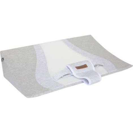 Domiva Kissen 3D Wave weiß 60 x 120 cm Babykomfort (1/3)
