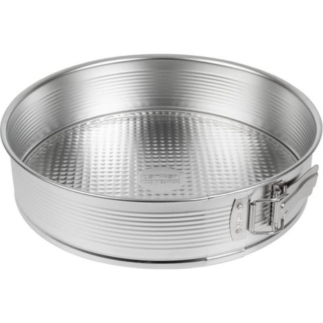 Moule rond à charnière en fer blanc 280mm - EDDINGTONS (1/5)