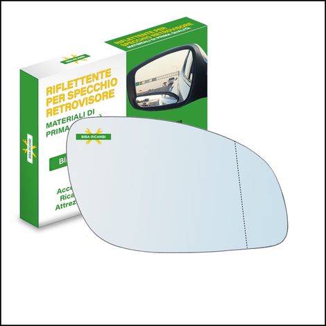 Vetro specchio retrovisore asferico lato dx-passeggero per opel vectra c (z02) d