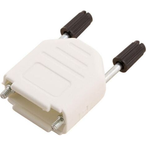 Capot SUB-D 9 pôles encitech DPPK09-W-K 6353-0107-01 matière plastique 180 ° blanc 1 pc(s) X951281 (1/3)