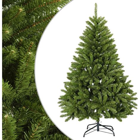 Künstlicher klappbarer Weihnachtsbaum 120 cm PVC Hellgrün vidaXL