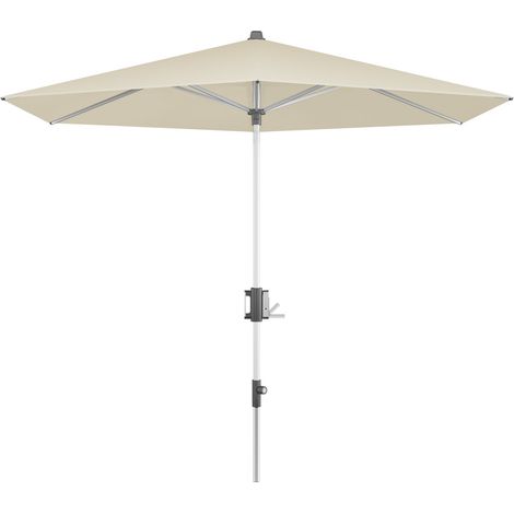 Doppler Sonnenschirm / Mittelmastschirm "Apoll 230 x 150 cm", natur, Bezug 100 % Polyester, Gestell aus Aluminium, 7 kg (1/5)