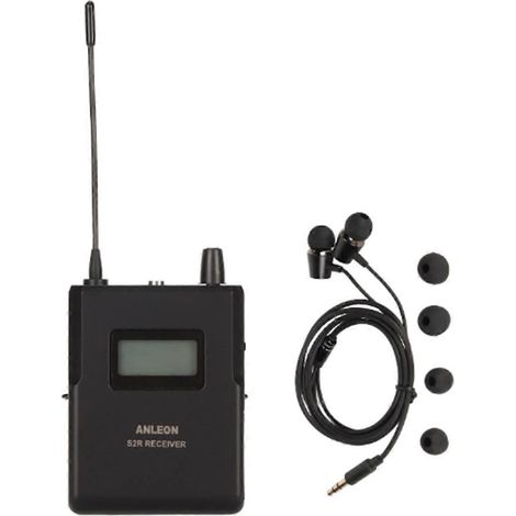 S2R Drahtloser Monitorempfänger 570-590 MHz, klarer Klang