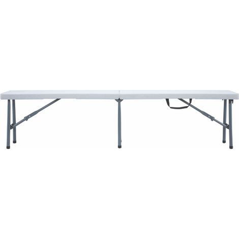 garbar SMART Banc Pliant Intérieur, Extérieur 184x31 Gris (1/5)