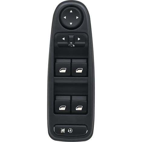 Keyoung – Interrupteur de lève-vitre électrique pour CITROEN C4 GRAND PICASSO 2006-2013 – Remplacement OEM 6554.YH – Installation facile – Matériau ABS et métal (1/5)
