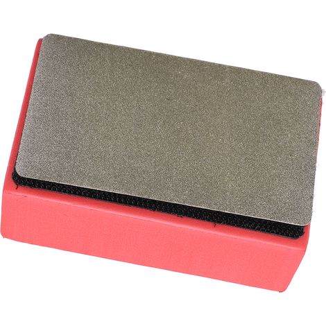Set mit 6 weichen Diamantpolierpads, leichter und recycelbarer Schleifblock zur Fliesenvorbereitung, perfektes Finish (1/5)