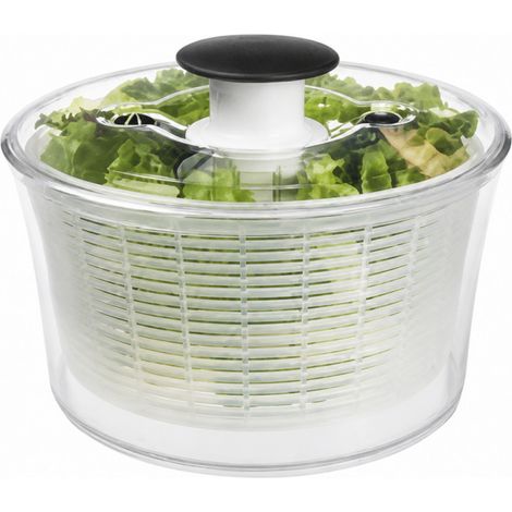 Essoreuse à salade transparente 28cm.