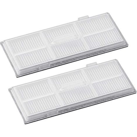 Filtre Lavable Roborock S8 Pro Ultra, S8+, S8, S7 Max Ultra, S7, S7+, S7 MaxV, S7 MaxV Plus, S7 MaxV Ultra - Lot de 2 Pièces, Blanc, pour Aspirateur Robot (1/4)