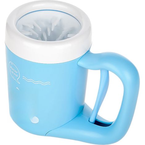 Nettoyeur de pattes automatique pour chiens et chats, brosse en silicone, nettoyeur de pattes boueuses, lave-pattes portable (1/5)