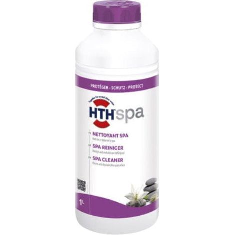 HTH Spa Nettoyant profondeur canalisation 1L - Lot de 4