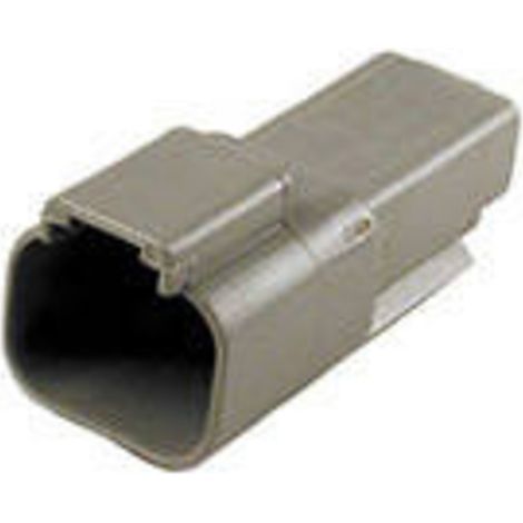 TE Connectivity DT04-2P-C015 Rundstecker Stecker, gerade Gesamtpolzahl: 2 Serie (Rundsteckverbinder)