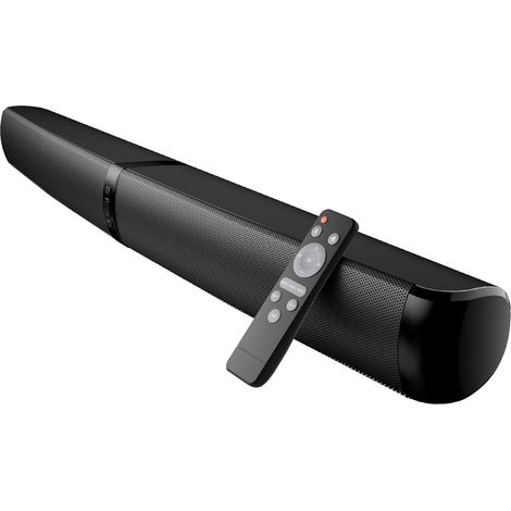 Barre de Son pour Smart TV, modèle 2026 amélioré de 90 W, Haut-Parleur TV Bluetooth 5.3 avec Arc/Optique/AUX, Conception 2-en-1 Amovible, système Home cinéma pour TV/PC/projecteurs (1/5)