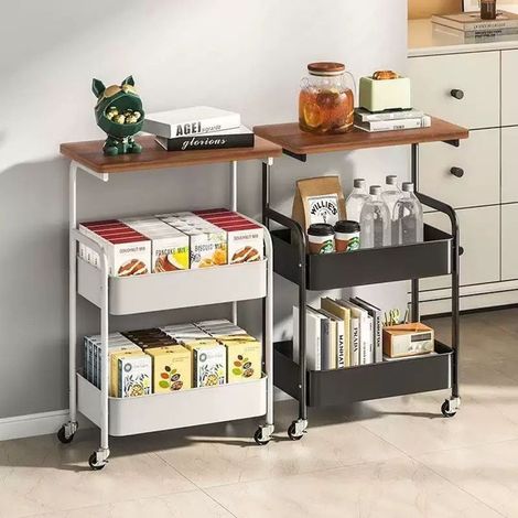 Trade Shop - CARRELLO PORTAOGGETTI 3 LIVE SCAFFALE MOBILE ORGANISATION -