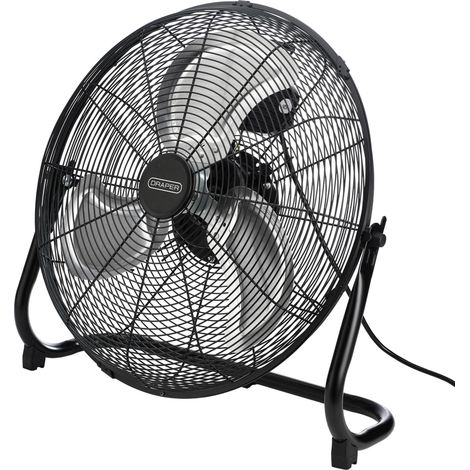 Draper 31855 230V High Velocity Floor Fan, 18""/440mm, 95W.