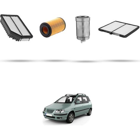 Kit tagliando 4 filtri compatibile con Hyundai Matrix 1.5 CRDi 75kw dal 2005 (1/5)
