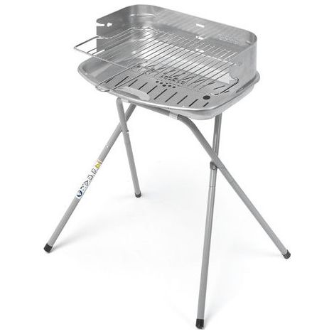 Holzkohlegrill Ompagrill 40098 Aluminized Silver