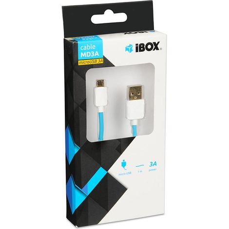 Cable micro USB Ibox 3A Md3A (1/3)