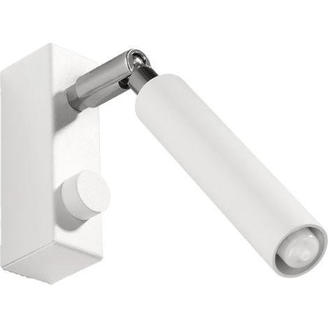 Aplique de pared Koin blanco, 1 luz (1/4)
