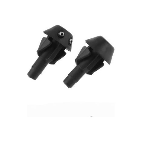 Buses Gicleur Lave Glace pour Peugeot 106, 205, 206, 306, Citroën Saxo, Noir, Lot de 2