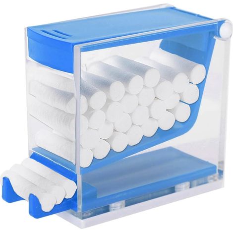 Distributeur de rouleaux de coton dentaire avec base antidérapante, accessoire professionnel pour soins dentaires à domicile (1/5)