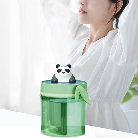 Kleiner Panda Luftbefeuchter – Mini-Luftbefeuchter mit USB-Anschluss, tragbar und kreativ, fürs Büro (1/5)