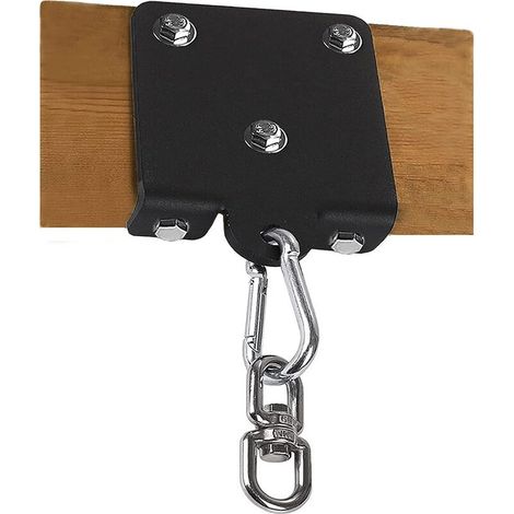 Support mural robuste pour sac de boxe Amazon, crochet pour sac de sable d'entraînement rotatif à 360°, poutre de fixation au plafond