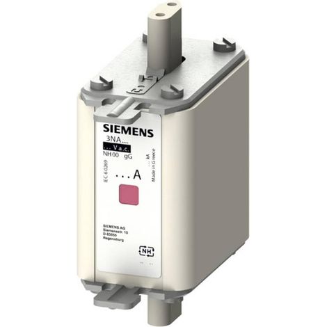 SIEMENS - FUSIBLE NH-500 V T-00 80 A INDICATEUR CENTRAL 3NA78247