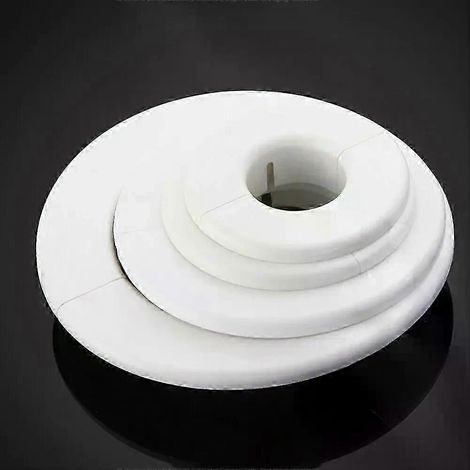 1 Stück Kunststoff-Wandabdeckung für Klimaanlagenrohre, Kabeleinführungen, Kabeldurchführungen, 40 mm, 50 mm, 55 mm, 60 mm, 70 mm, 80 mm Lochabdeckung - JXLGV (1/5)