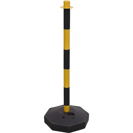 Sealey Black/Yellow Post with Base BYPB01