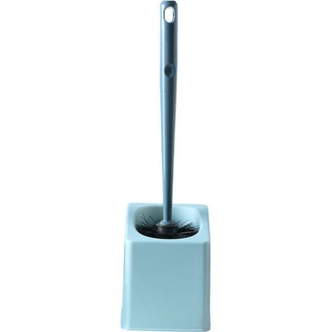 Brosse de toilette avec siège et système de drainage (bleue)- (1/5)