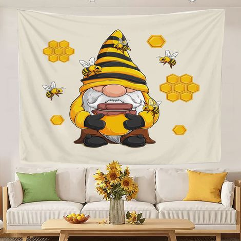 Tapisseries tendance, tapisseries rétro pour chambre d'adolescente, nappes pour décoration de fête 100x75cm (1/5)