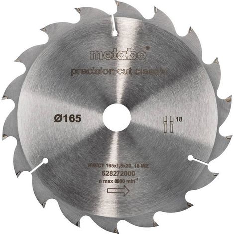 Metabo 628272000 Lama circolare 165 mm 1 pz.