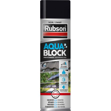 Spray Aquablock Negro Aero 300ml - Rubson