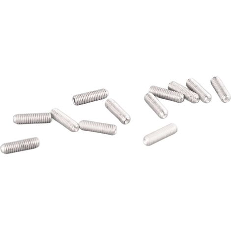 Vis de réglage en argent pour support de guitare électrique, tête hexagonale, 12 pièces (1/5)