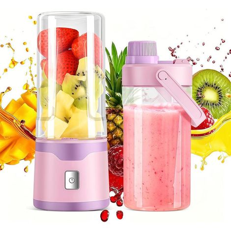 Shakes et Compotes – Mixeur nomade Rechargeable Mini Blender Smoothie 450ml Blender Smoothie nomade (1/5)