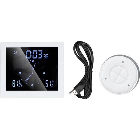 5-Zoll-Wanddusche mit digitalem Timer und Alarm (1/5)