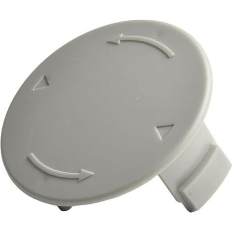 Set of 2 replacement spool covers for Bosch 23 37 brushcutters, made of ABS plastic, lawn care accessory (1 piece) - 1pc (1/5)