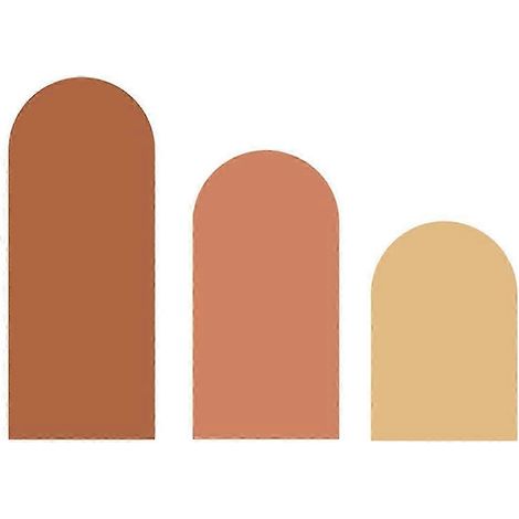 Papier peint géométrique décoratif en forme d'arche - Adhésif facile à poser (1/5)