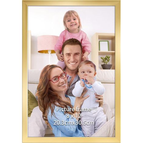 Bilderrahmen Fotorahmen Gold 20x30 Kunststoff Wand 20x30cm Gold (1/5)